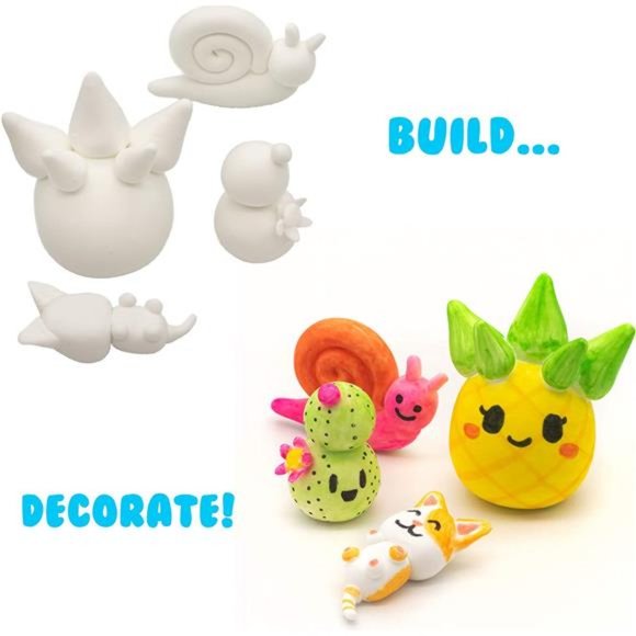 Air Dough - White, Air Dry, Non-Toxic Modeling Clay for Boys & Girls - Picture 2 of 6